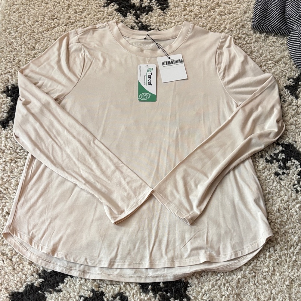 Thread & Supply Cream Long Sleeve Tee